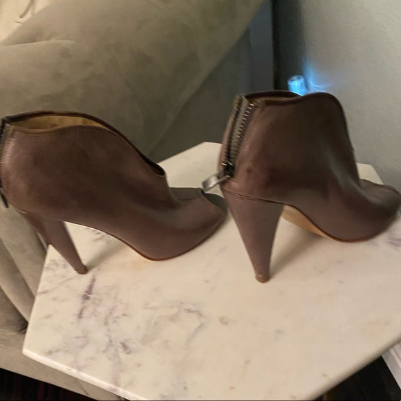 Open Toe Booties - Picture 2 of 4